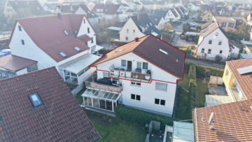 Modernes Wohnen mit idealem Grundriss und schönem Balkon - Hausansicht (3430)