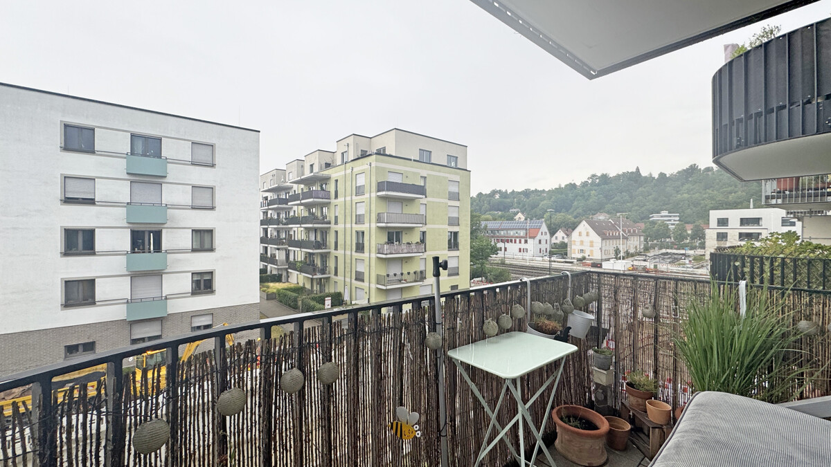 Modernes Wohnen für den Single in Zentrumsnähe - Balkon (4174)