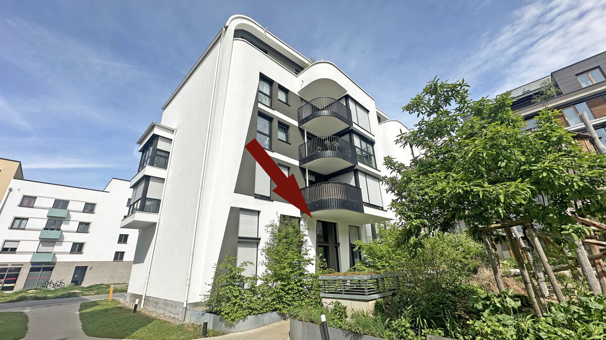 Kompakt, stadtnah und verkehrsgünstig wohnen - Hausansicht (4273)