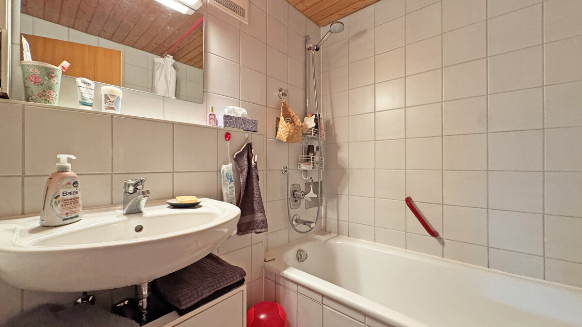 Ruhige Einliegerwohnung am Georgenberg mit Garten - Bad (4021)